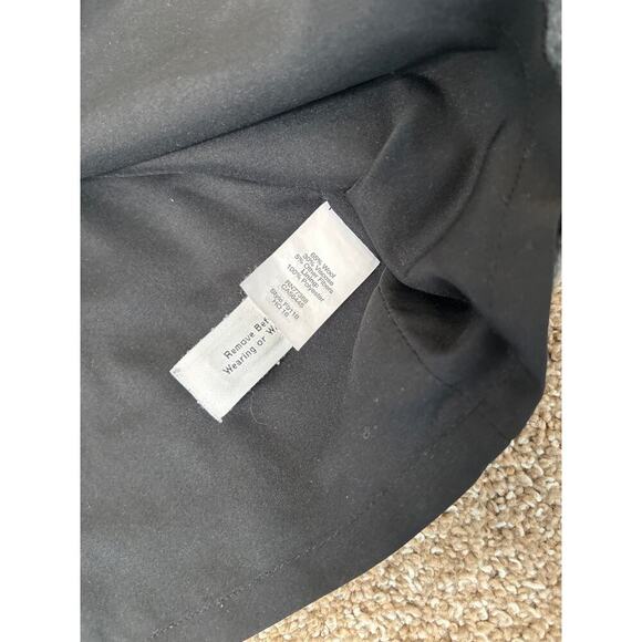 Madewell Wool Blend Mini Skirt High Rise Studio Zip Womens Gray Neutral SZ 2 - Picture 7 of 8